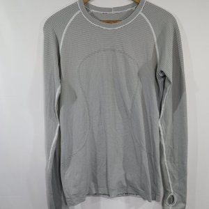 lululemon athletica Striped Long Sleeve Tee